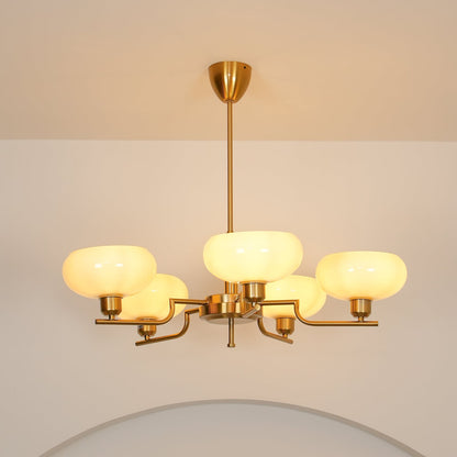 Elegant Puja Chandeliers - Adjustable Brightness & Energy Efficient