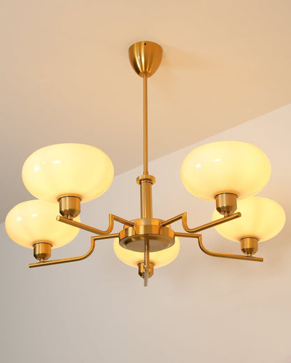 Elegant Puja Chandeliers - Adjustable Brightness & Energy Efficient