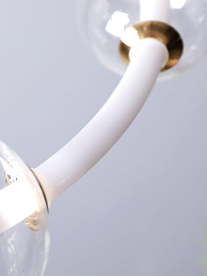 Elegant Puppet Chandelier - Adjustable Height, Soft Ambient Lighting