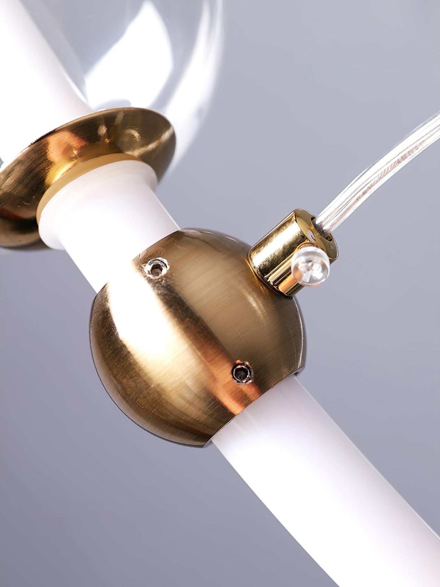 Elegant Puppet Chandelier - Adjustable Height, Soft Ambient Lighting