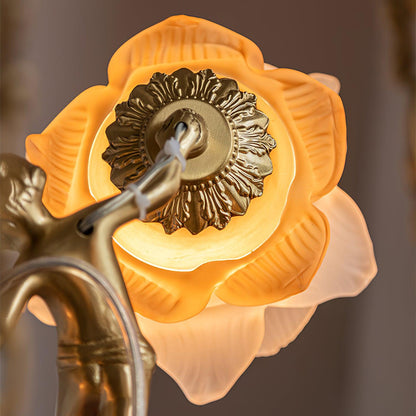 Brass Putti Statuettes Suspension - Elegant Design & Durable Craftsman