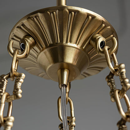 Brass Putti Statuettes Suspension - Elegant Design & Durable Craftsman