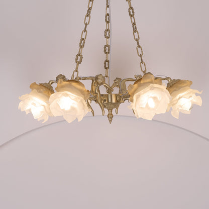 Brass Putti Statuettes Suspension - Elegant Design & Durable Craftsman