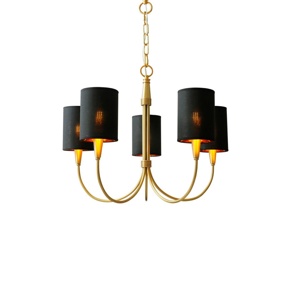 Quincy Chandelier - Elegant Lighting Fixture with Adjustable Height &