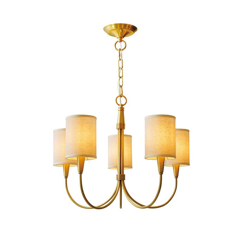 Quincy Chandelier - Elegant Lighting Fixture with Adjustable Height &