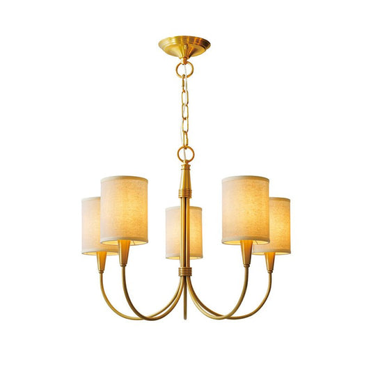 Quincy Chandelier - Elegant Lighting Fixture with Adjustable Height &