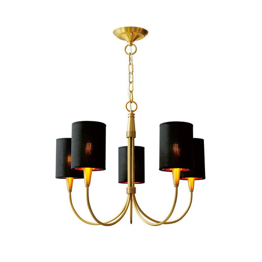 Quincy Chandelier - Elegant Lighting Fixture with Adjustable Height &