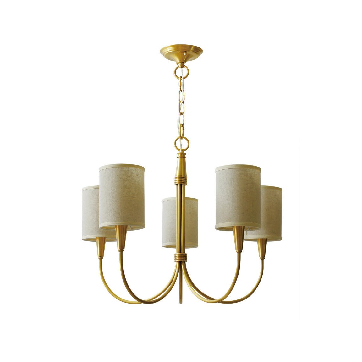Quincy Chandelier - Elegant Lighting Fixture with Adjustable Height &