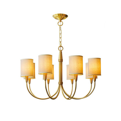 Quincy Chandelier - Elegant Lighting Fixture with Adjustable Height &