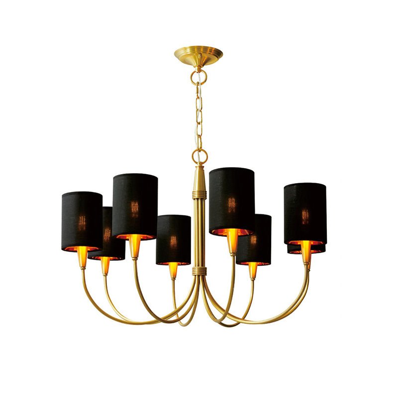 Quincy Chandelier - Elegant Lighting Fixture with Adjustable Height &