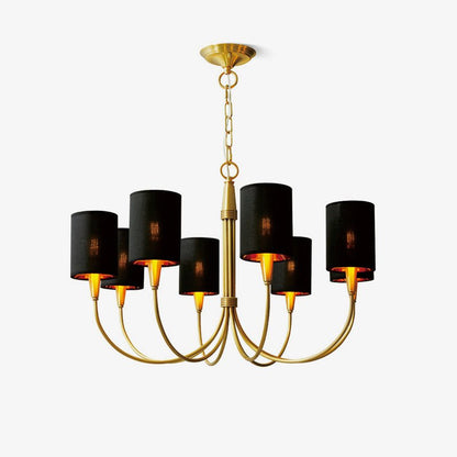 Quincy Chandelier - Elegant Lighting Fixture with Adjustable Height &