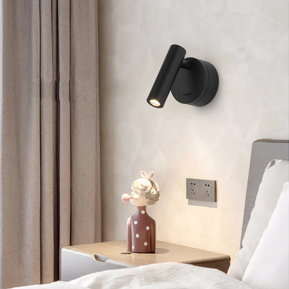 LED Reading Wall Lamp with Adjustable Brightness and Modern Design