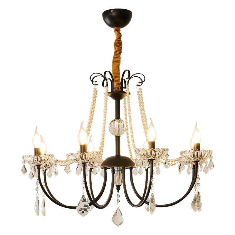 Elegant Regalia Crystal Chandelier - Adjustable Height, Dazzling Spark