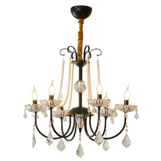 Elegant Regalia Crystal Chandelier - Adjustable Height, Dazzling Spark