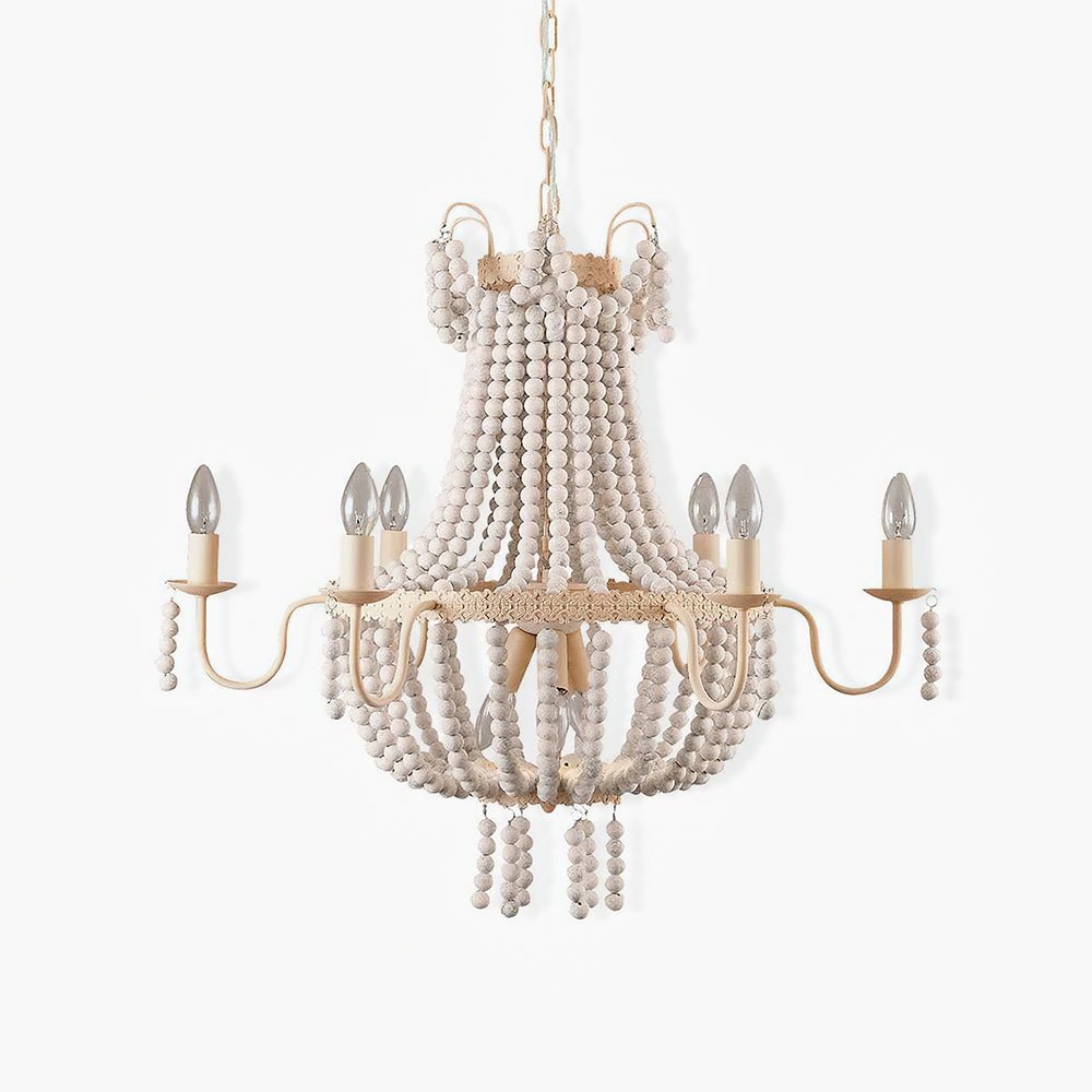 Regas Modern Chandelier - Adjustable Height, Elegant Crystal Accents