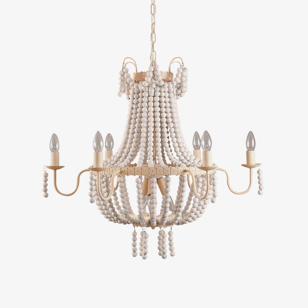Regas Modern Chandelier - Adjustable Height, Elegant Crystal Accents