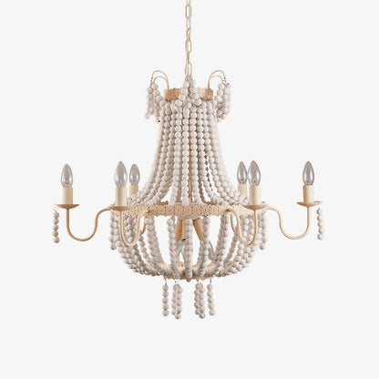 Regas Modern Chandelier - Adjustable Height, Elegant Crystal Accents