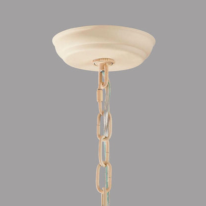 Regas Modern Chandelier - Adjustable Height, Elegant Crystal Accents