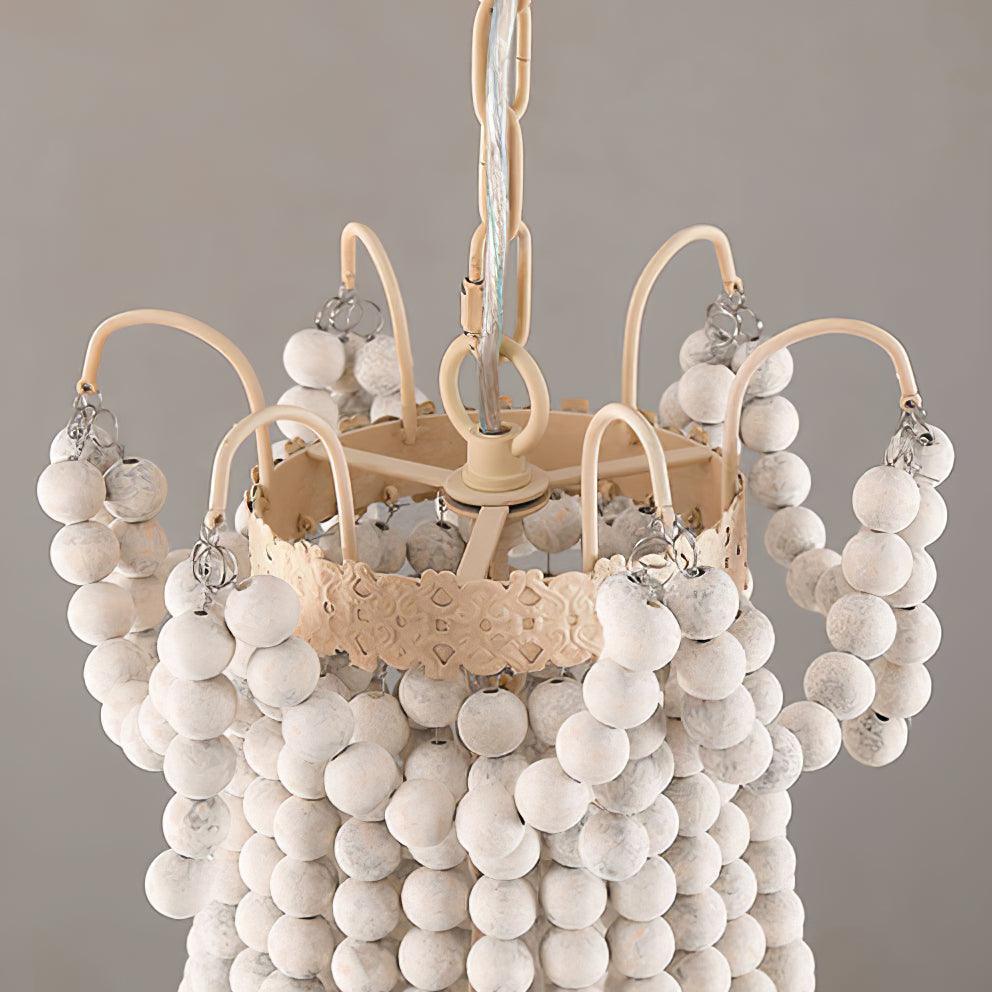 Regas Modern Chandelier - Adjustable Height, Elegant Crystal Accents
