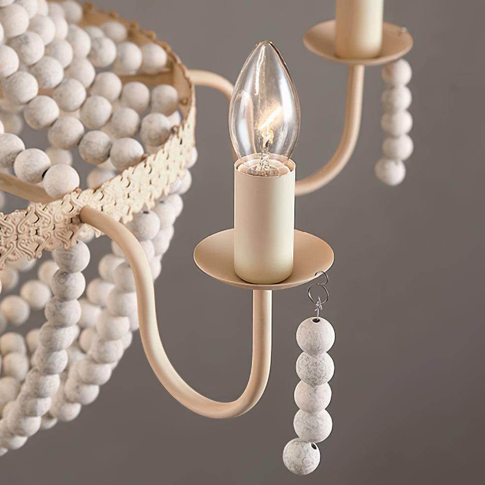 Regas Modern Chandelier - Adjustable Height, Elegant Crystal Accents