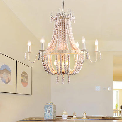 Regas Modern Chandelier - Adjustable Height, Elegant Crystal Accents