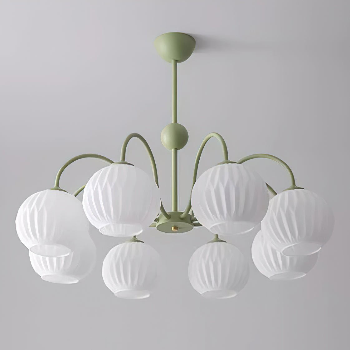 Renee Chandelier - Elegant Crystal Design, Adjustable Height & Dimmabl