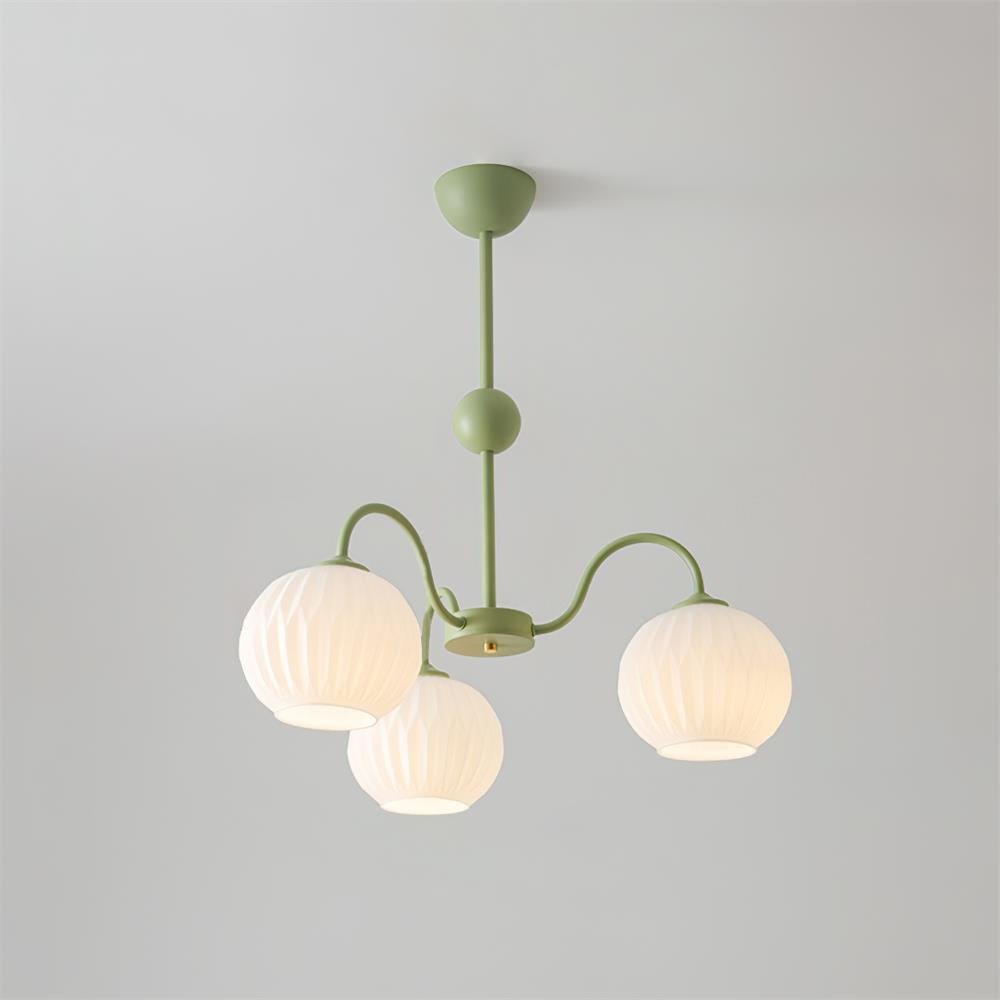 Renee Chandelier - Elegant Crystal Design, Adjustable Height & Dimmabl