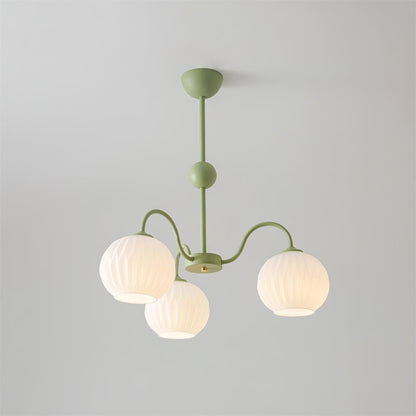 Renee Chandelier - Elegant Crystal Design, Adjustable Height & Dimmabl