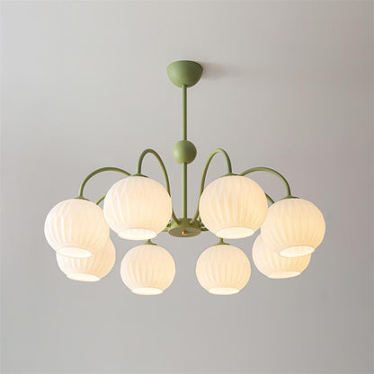 Renee Chandelier - Elegant Crystal Design, Adjustable Height & Dimmabl