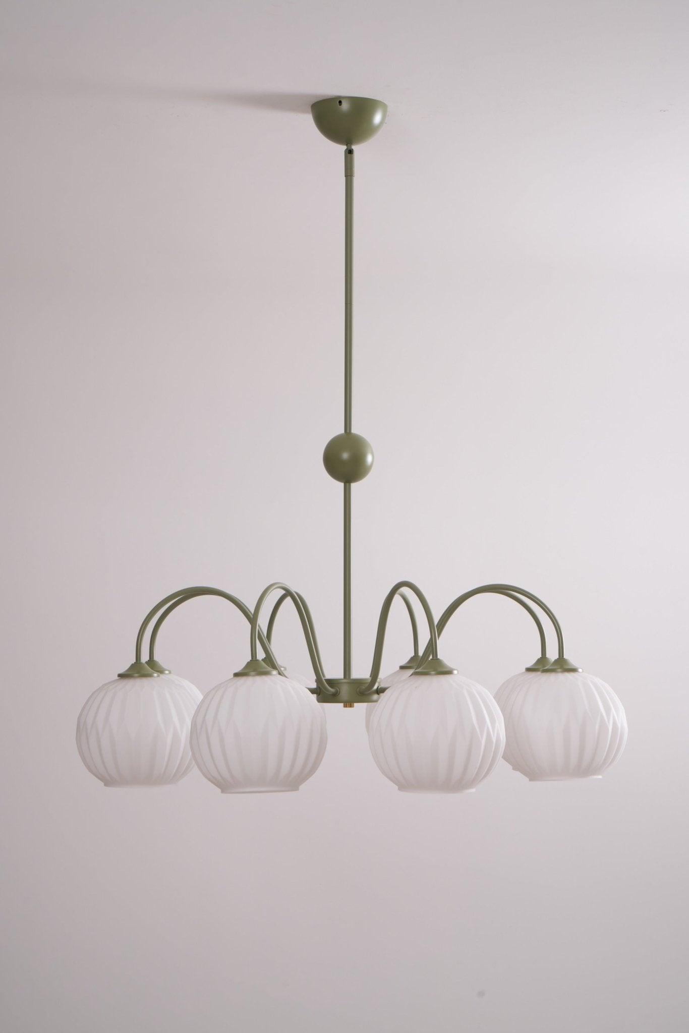 Renee Chandelier - Elegant Crystal Design, Adjustable Height & Dimmabl