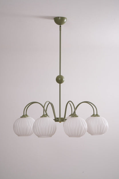Renee Chandelier - Elegant Crystal Design, Adjustable Height & Dimmabl