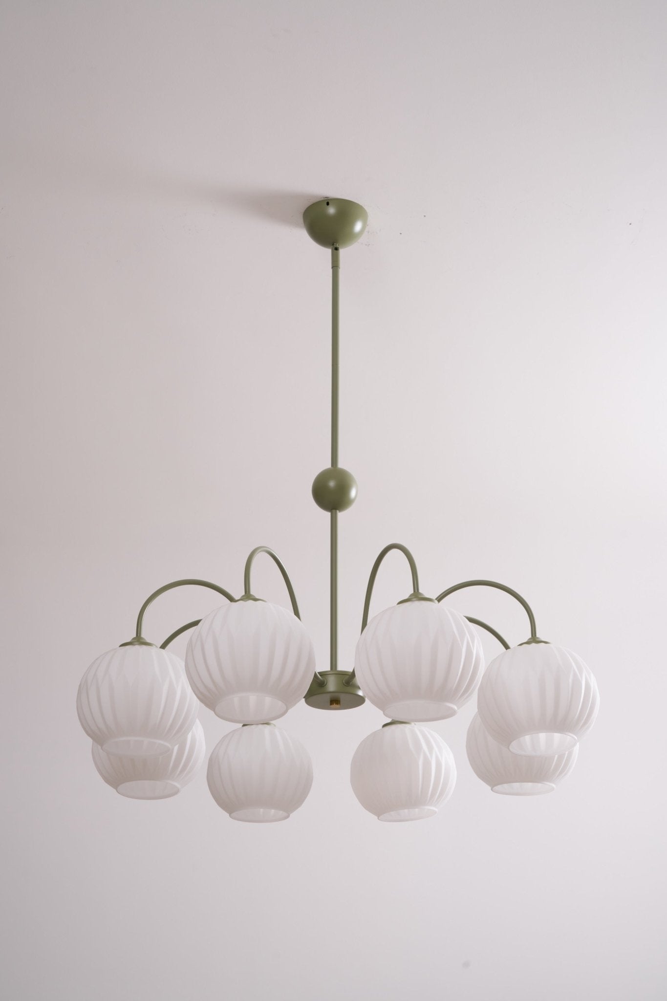 Renee Chandelier - Elegant Crystal Design, Adjustable Height & Dimmabl