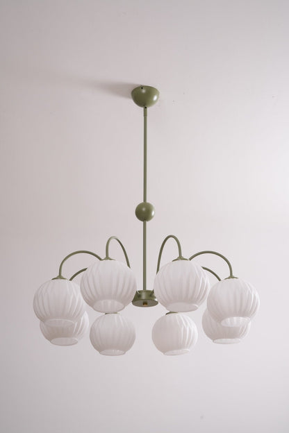 Renee Chandelier - Elegant Crystal Design, Adjustable Height & Dimmabl