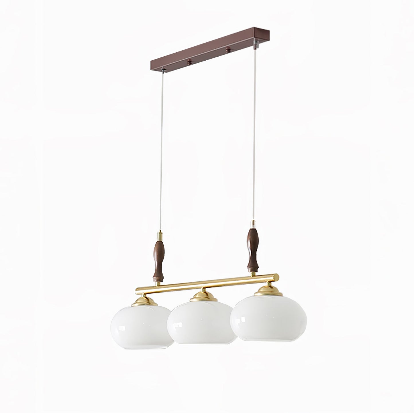 Elegant Retro Calliope Chandelier with Adjustable Lighting & Vintage D