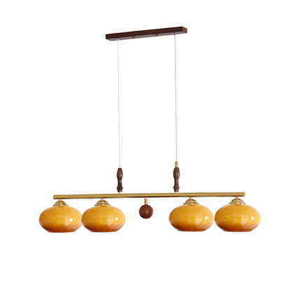 Elegant Retro Calliope Chandelier with Adjustable Lighting & Vintage D