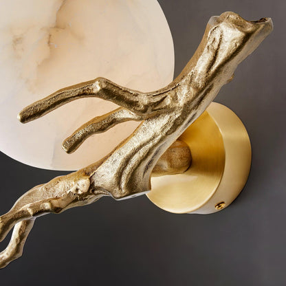 Retro Twigs Wall Lamp - Adjustable Light Direction, Energy Efficient D