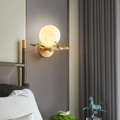 Retro Twigs Wall Lamp - Adjustable Light Direction, Energy Efficient D