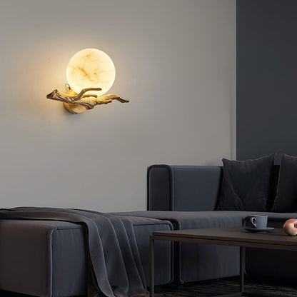 Retro Twigs Wall Lamp - Adjustable Light Direction, Energy Efficient D