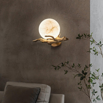 Retro Twigs Wall Lamp - Adjustable Light Direction, Energy Efficient D