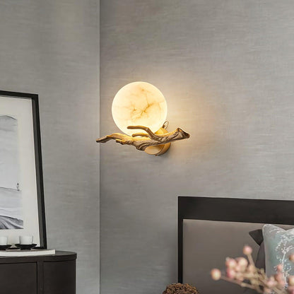 Retro Twigs Wall Lamp - Adjustable Light Direction, Energy Efficient D