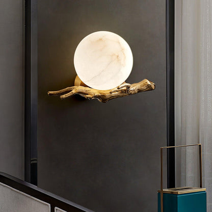 Retro Twigs Wall Lamp - Adjustable Light Direction, Energy Efficient D