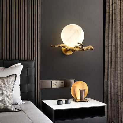 Retro Twigs Wall Lamp - Adjustable Light Direction, Energy Efficient D