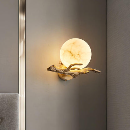 Retro Twigs Wall Lamp - Adjustable Light Direction, Energy Efficient D