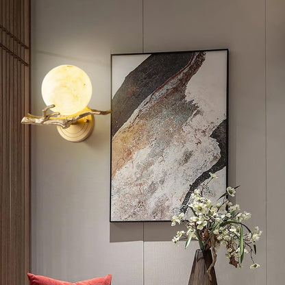 Retro Twigs Wall Lamp - Adjustable Light Direction, Energy Efficient D