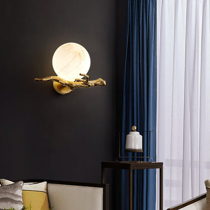 Retro Twigs Wall Lamp - Adjustable Light Direction, Energy Efficient D