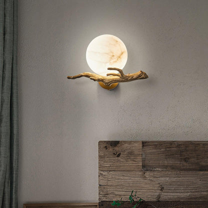 Retro Twigs Wall Lamp - Adjustable Light Direction, Energy Efficient D