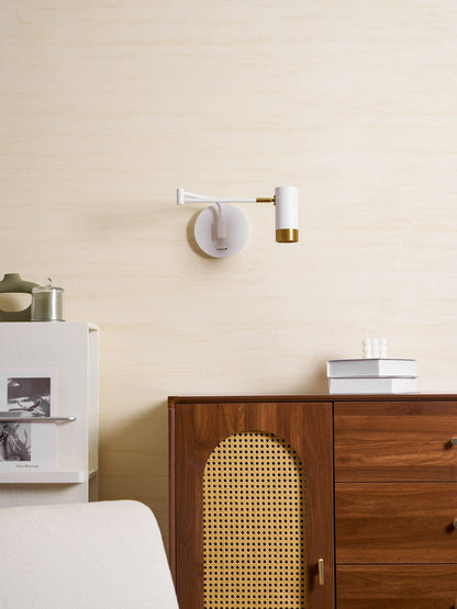 Ridge Arm Wall Lamp - Adjustable Angle & Energy-Efficient LED Lighting