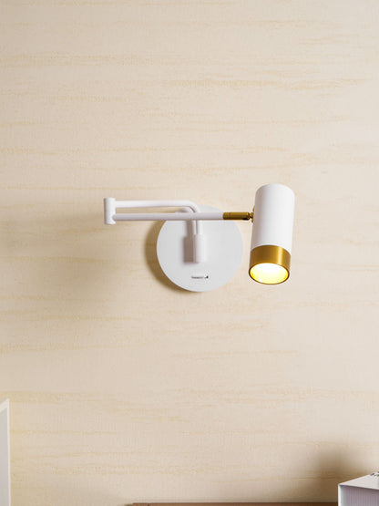 Ridge Arm Wall Lamp - Adjustable Angle & Energy-Efficient LED Lighting