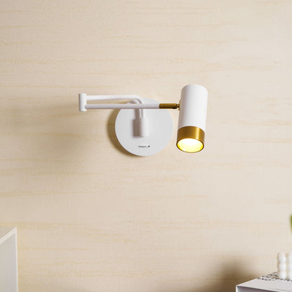 Ridge Arm Wall Lamp - Adjustable Angle & Energy-Efficient LED Lighting