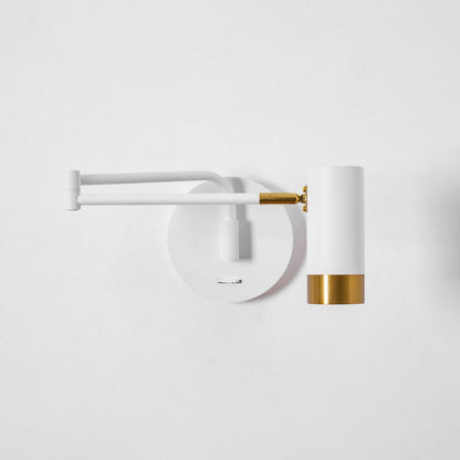 Ridge Arm Wall Lamp - Adjustable Angle & Energy-Efficient LED Lighting